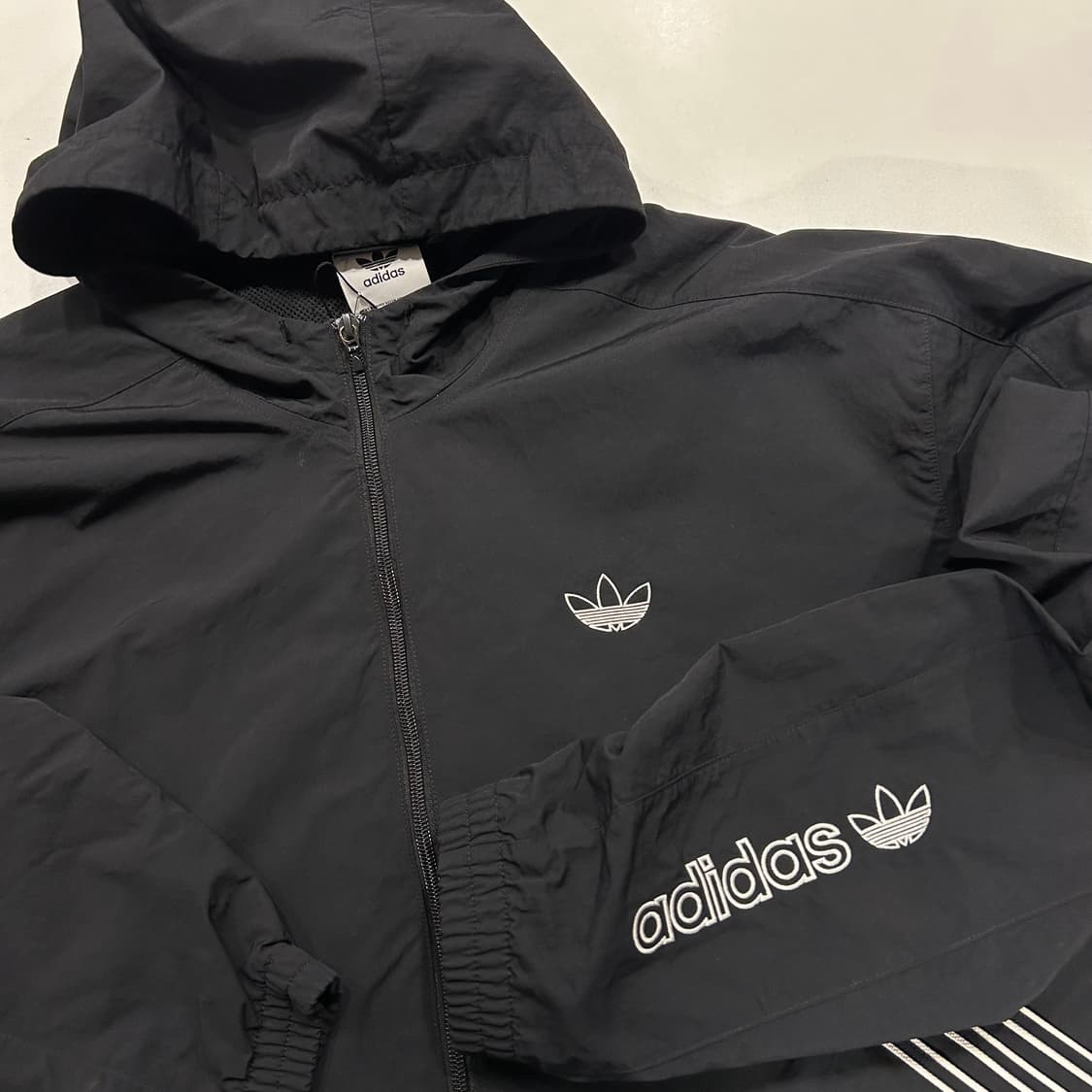 [3XL] 아디다스 SPRT 나일론 바람막이 후드 자켓 A390 상품이미지3