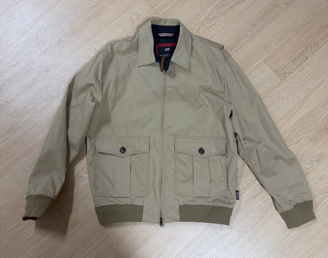 글로버올 베이지 점퍼 상품이미지1