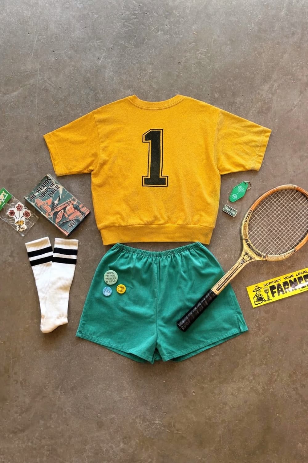 70s-80s number sweatshirt  상품이미지1