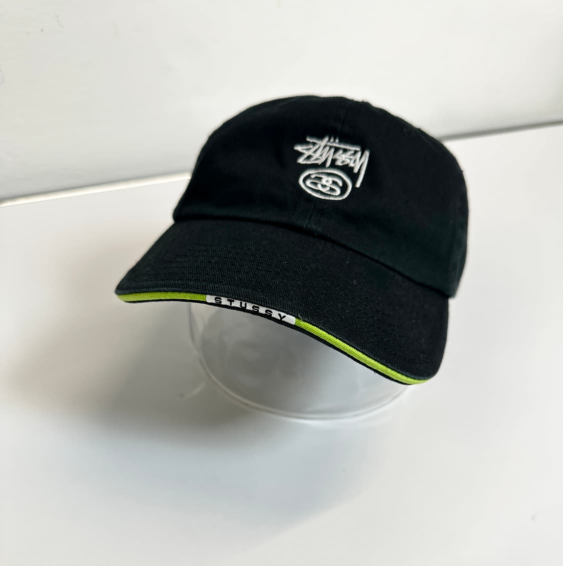 스투시 로고 캠프캡 os  상품이미지1