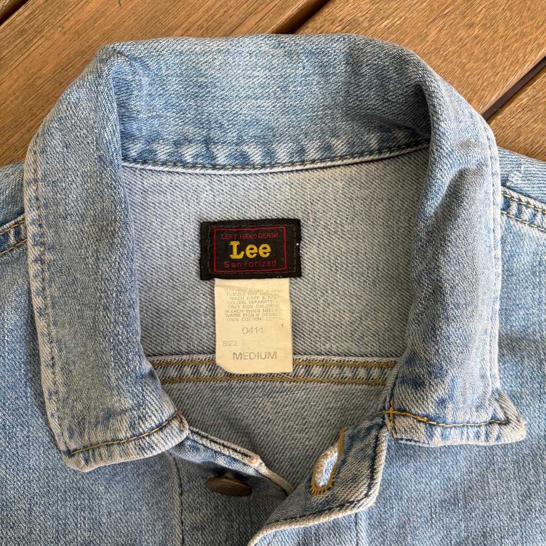 리 Lee 재팬 데님 트러커 자켓 상품이미지9