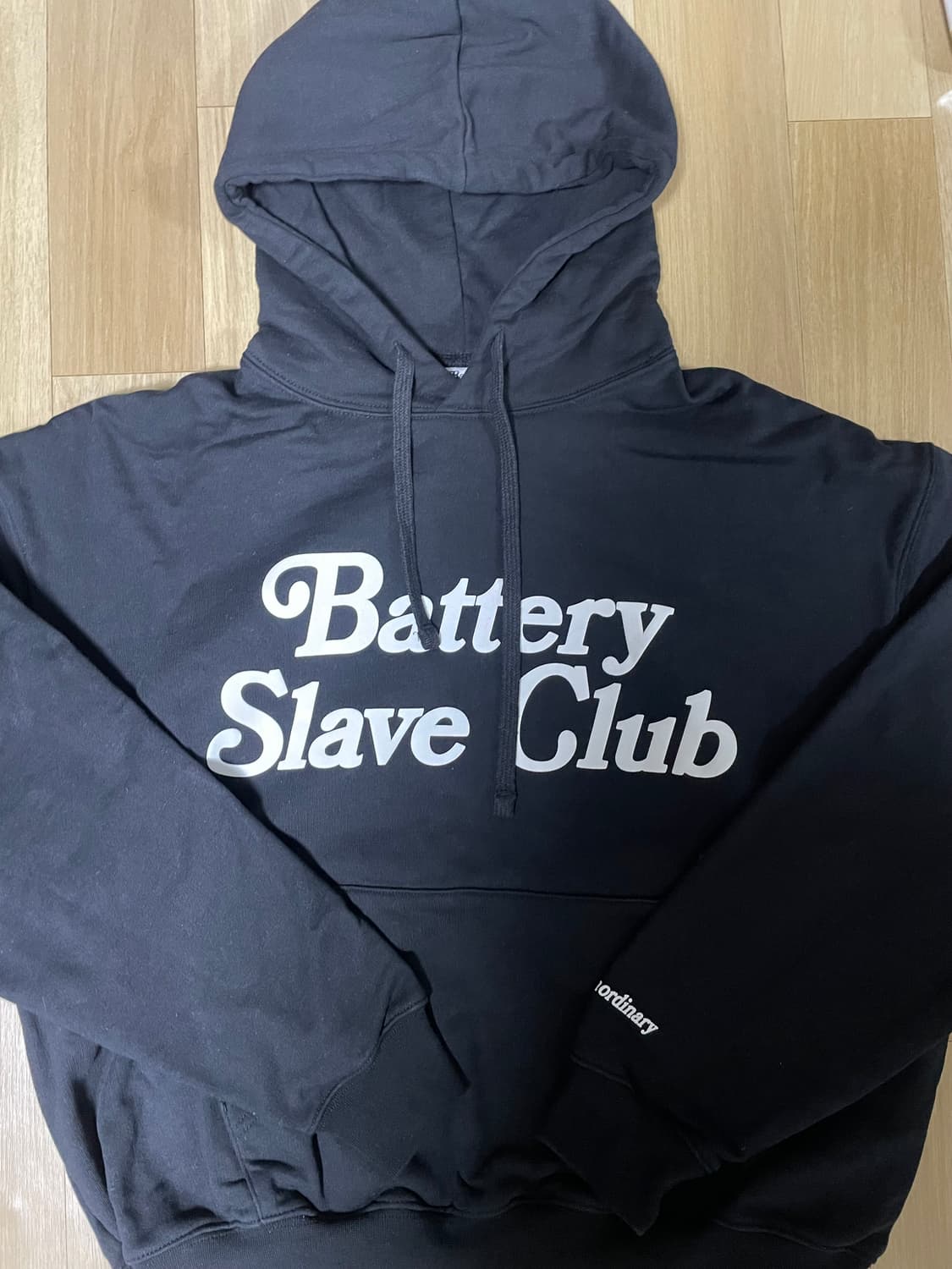 엑스트라오디너리 B.S.C 후드 블랙 S사이즈 상품이미지4