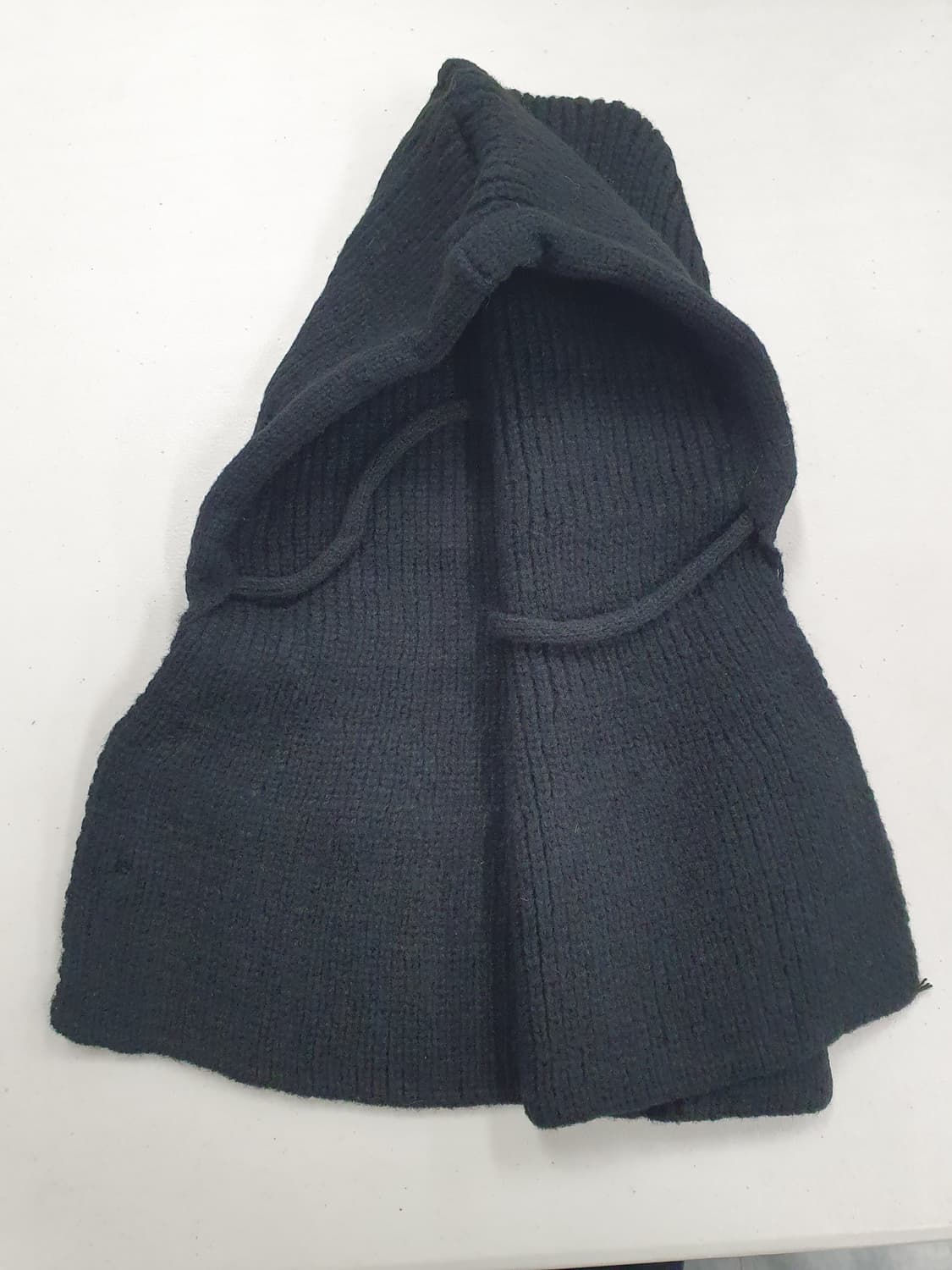 새상품♡ 니트 바라클라바 후드 워머 블랙(FREE) 상품이미지2