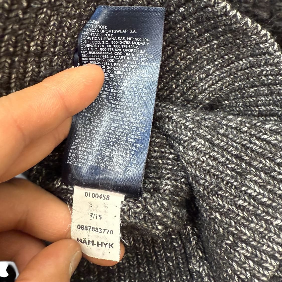 타미힐피거 니트집업 r2008  상품이미지9
