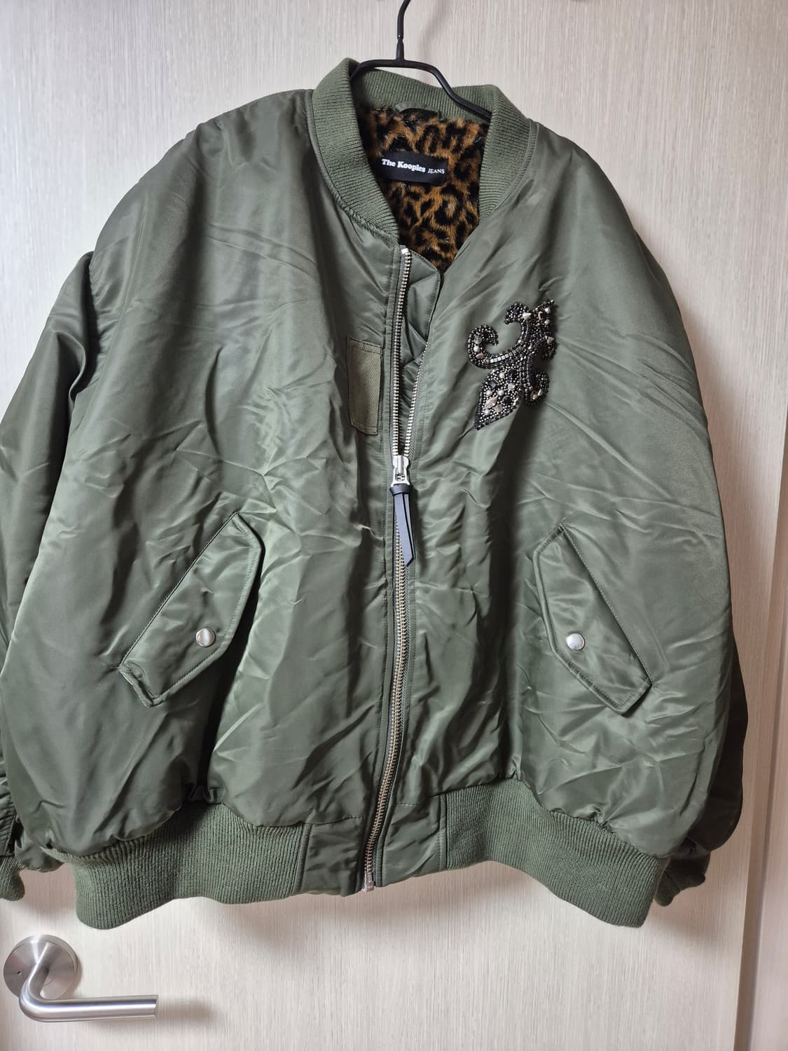 the kooples 더쿠플스 퍼 야상 자켓 블루종 점퍼 상품이미지2