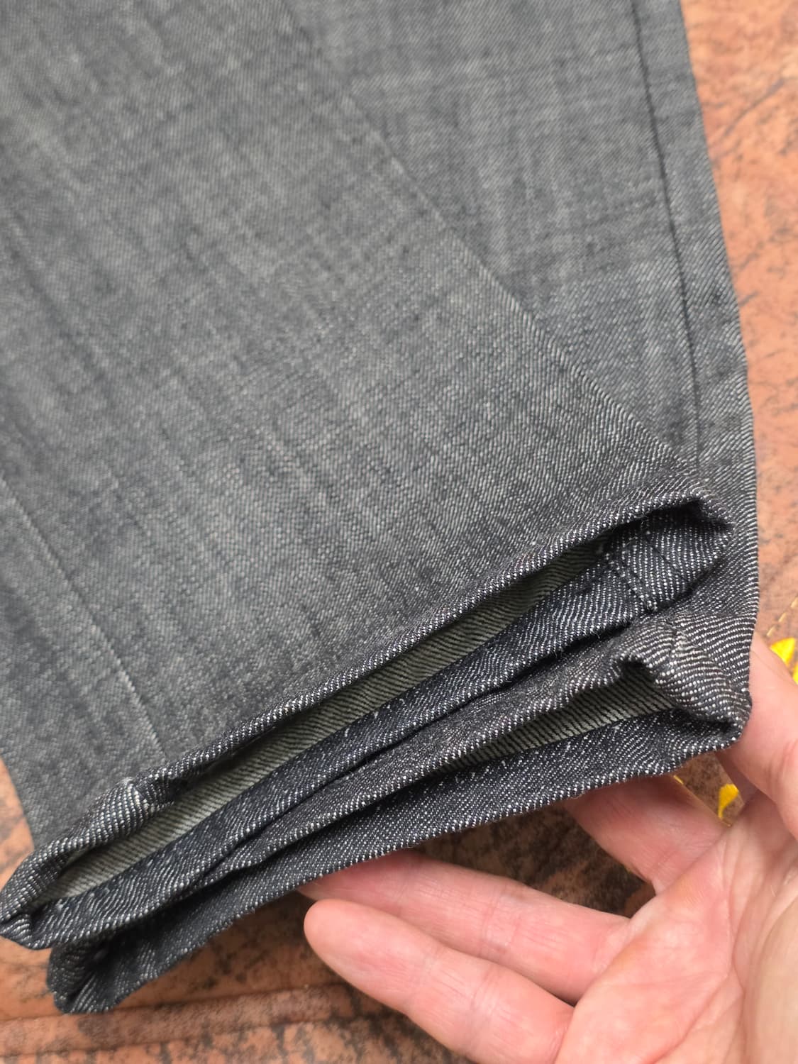 A.P.C. 아페쎄 쁘띠 스탠다드 블랙 생지 데님 팬츠 29 상품이미지4