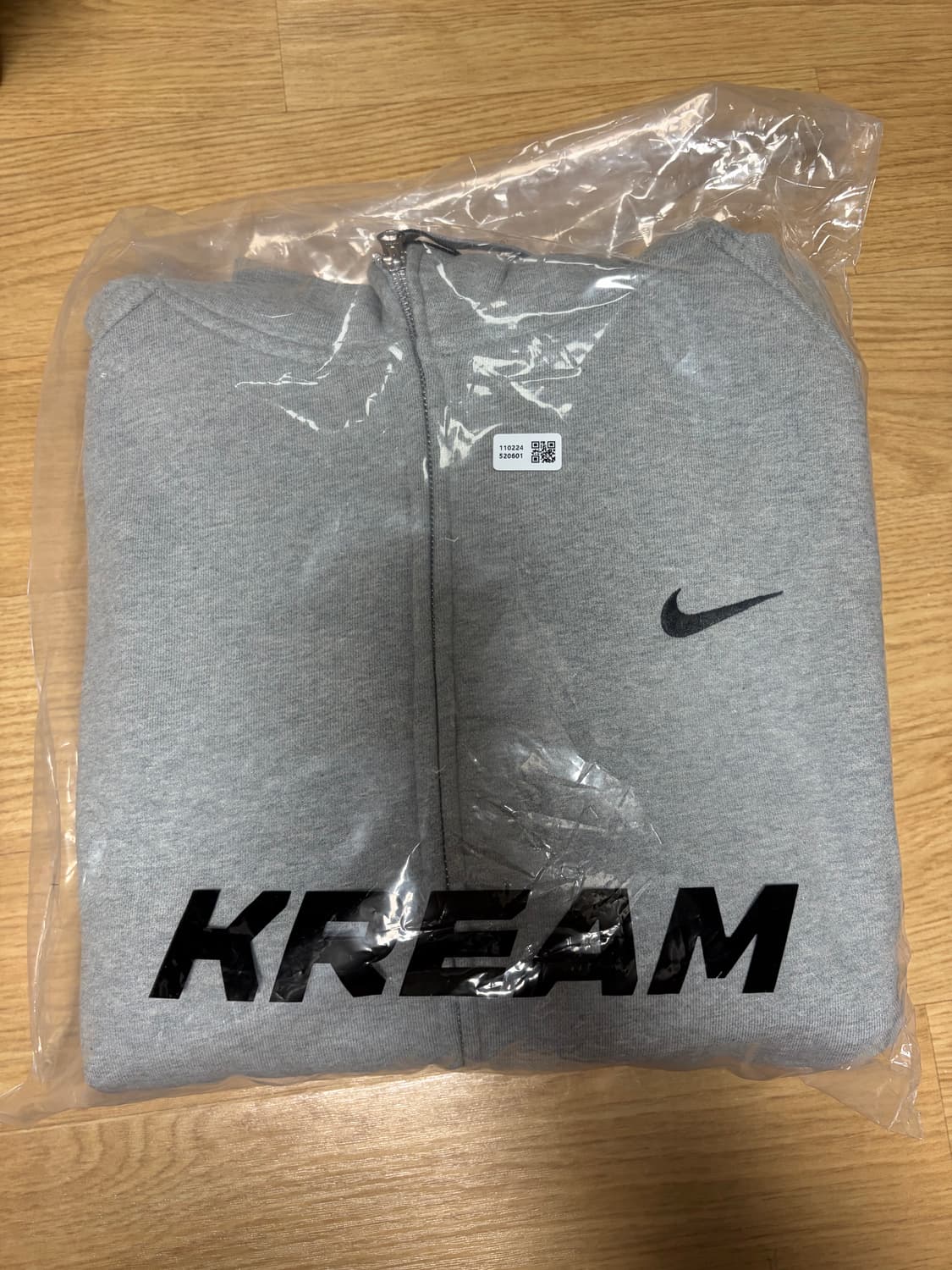 슈프림 나이키 집업 후드 l사이즈 새상품 상품이미지2