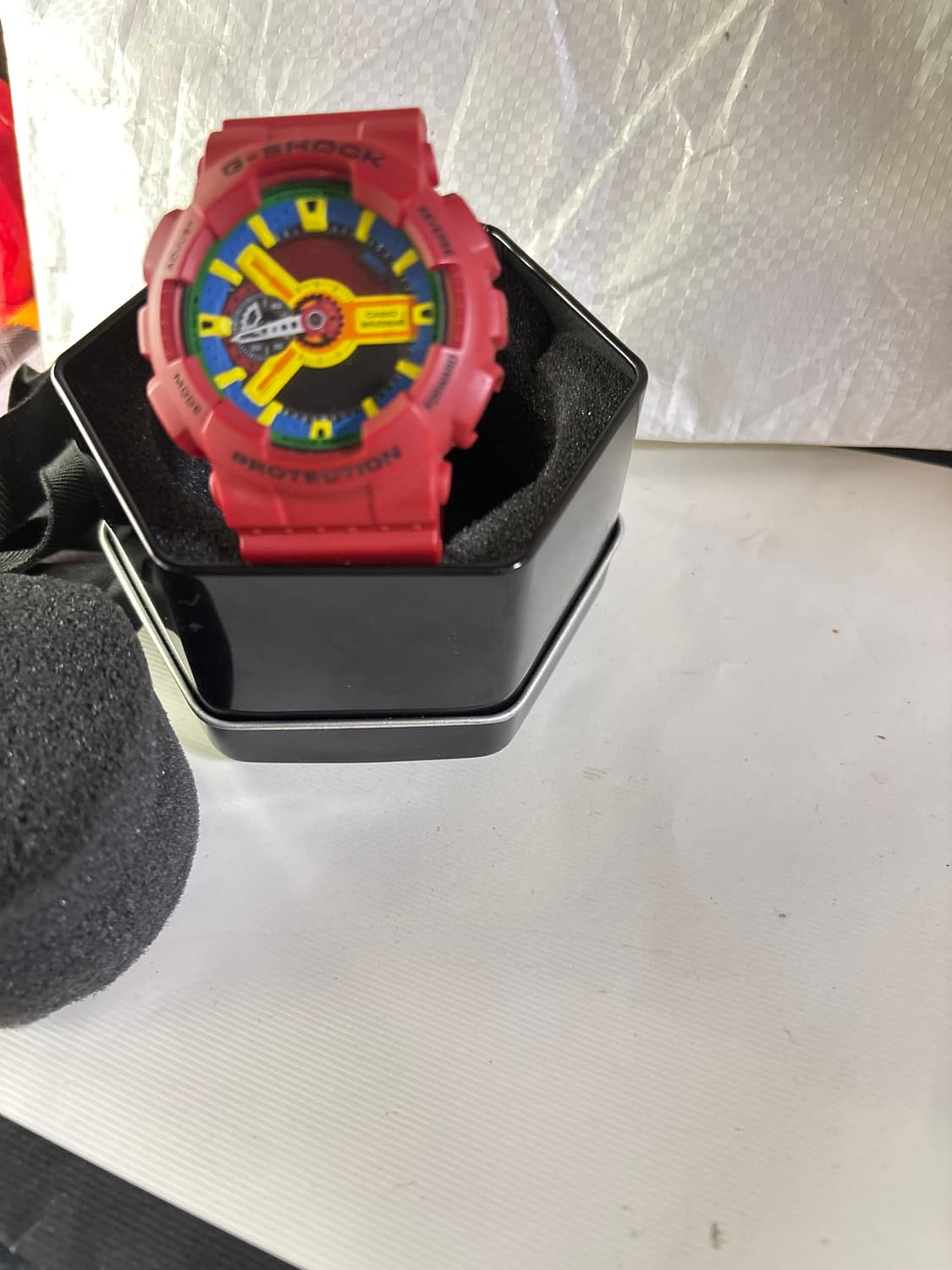 지샥 ga-110fc 한정판 빅페이스 크레이지레드 상품이미지3