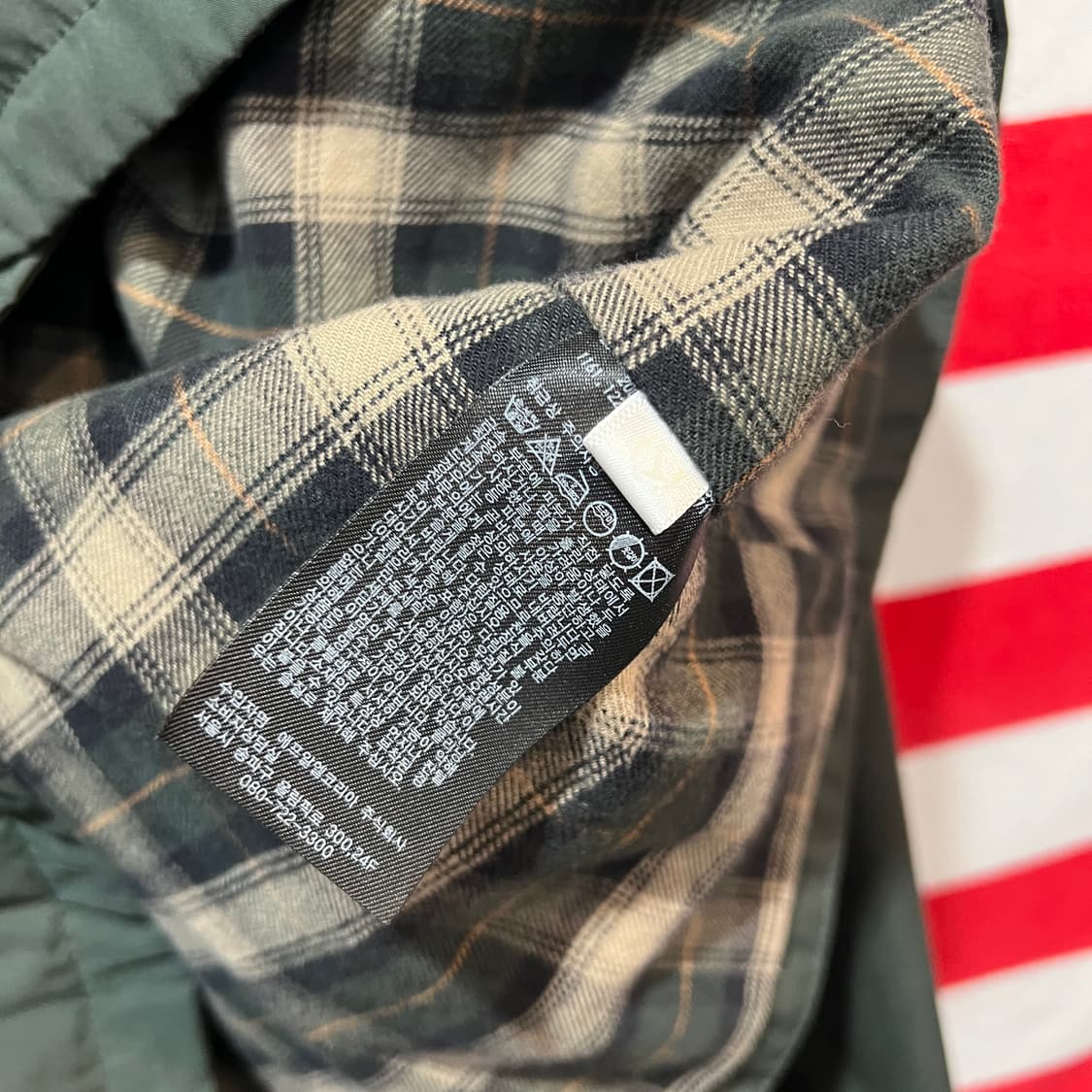 유니클로 코듀로이 카라 바버맛 자켓 상품이미지4