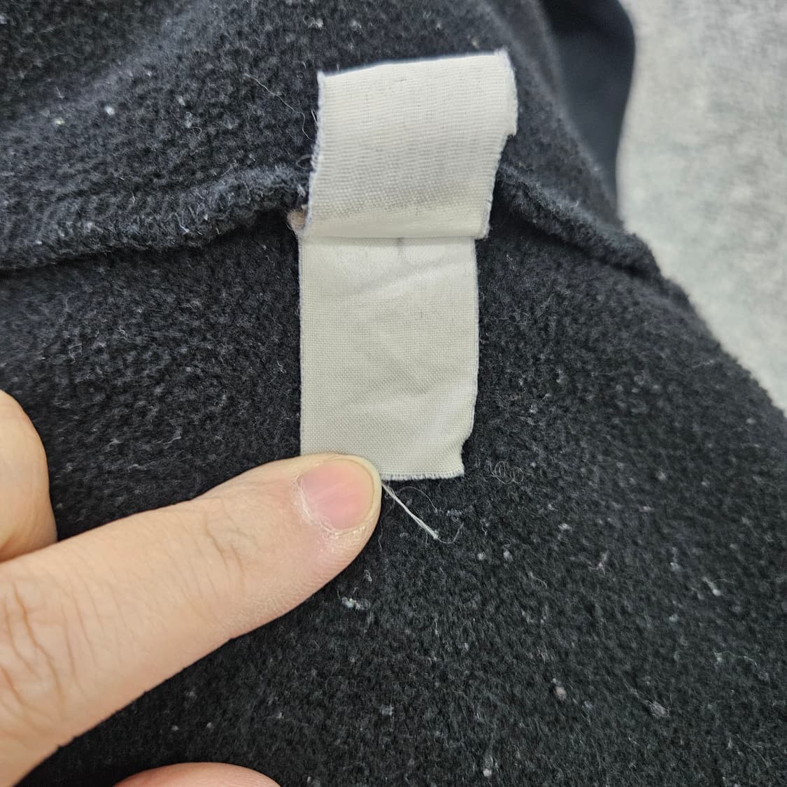 [M] GAP 갭 기모 블랙 후드티 0102YH1 상품이미지6