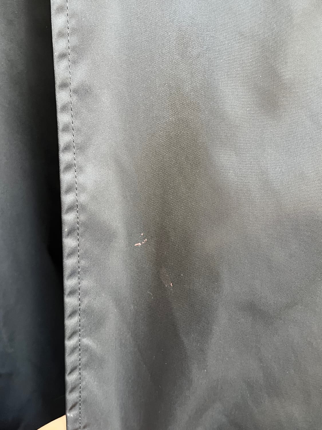 Yohji Yamamoto 나일론 오버핏 트렌치코트 블랙 3 상품이미지9