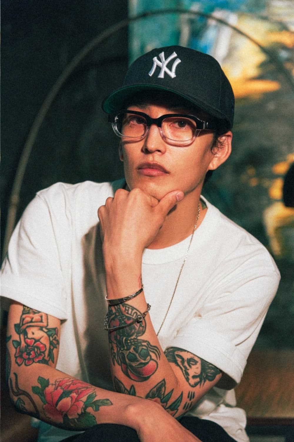 언커먼 바호 스튜디오 옥타(블랙크리스탈) 최겨울 안경 상품이미지1