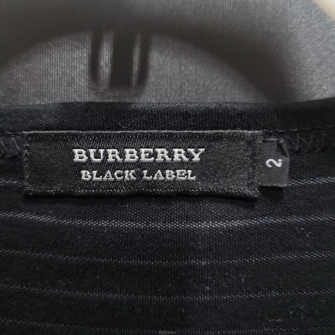Burberry 버버리 블랙라벨 자수로고 슬림핏 셔츠 상품이미지5