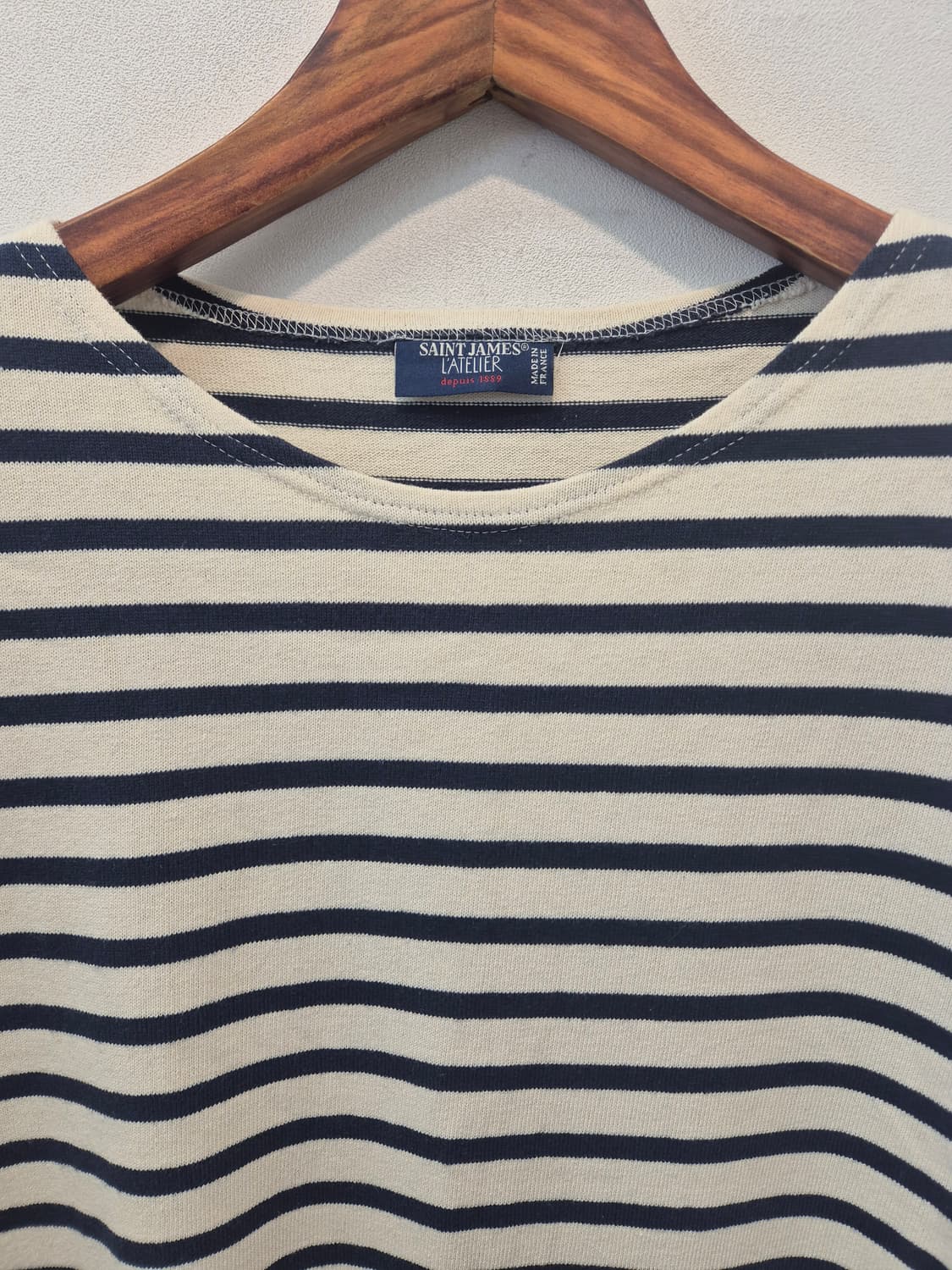 세인트 제임스 스트라이프 패턴 롱슬리브 티셔츠  XL
 상품이미지2