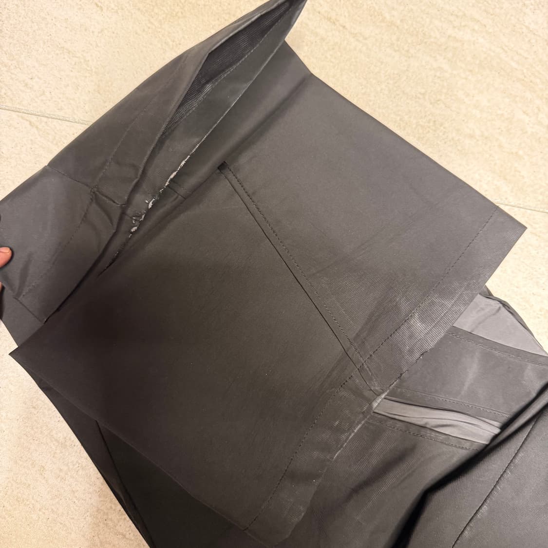 [2] 산산기어 씨씨 CC 팬츠 블랙 - 23FW 판매 상품이미지4