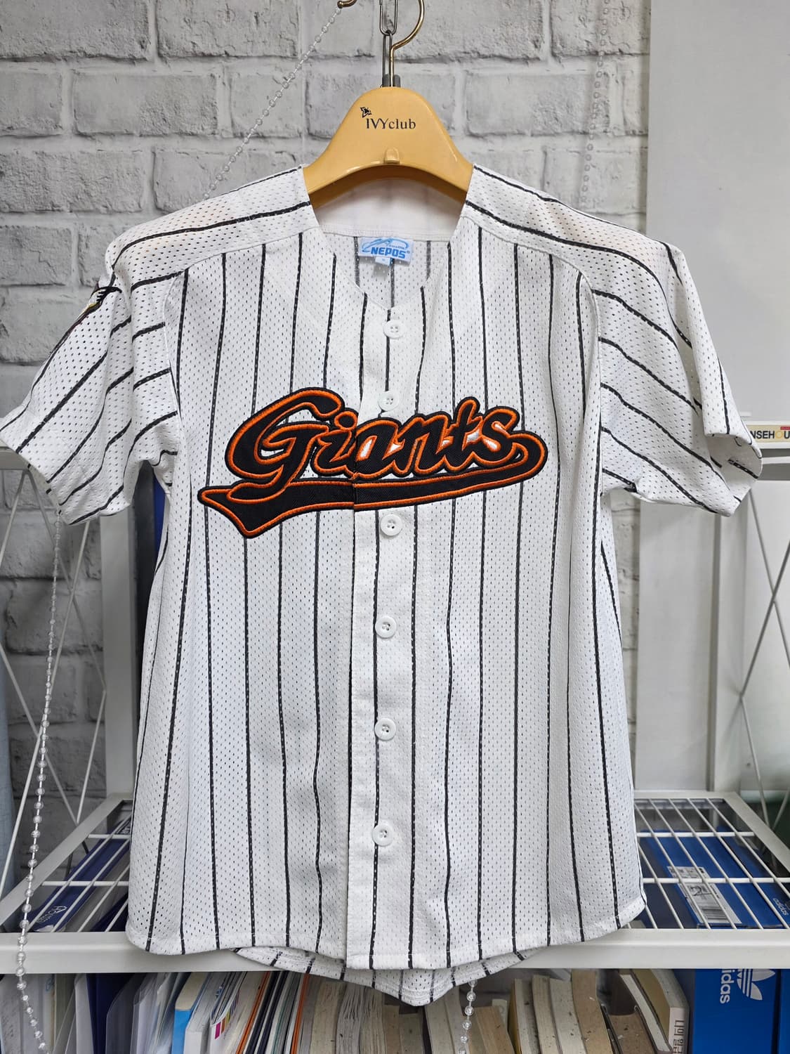 롯데자이언츠 키즈유니폼 5호 네페스 노마킹 MN31 상품이미지1