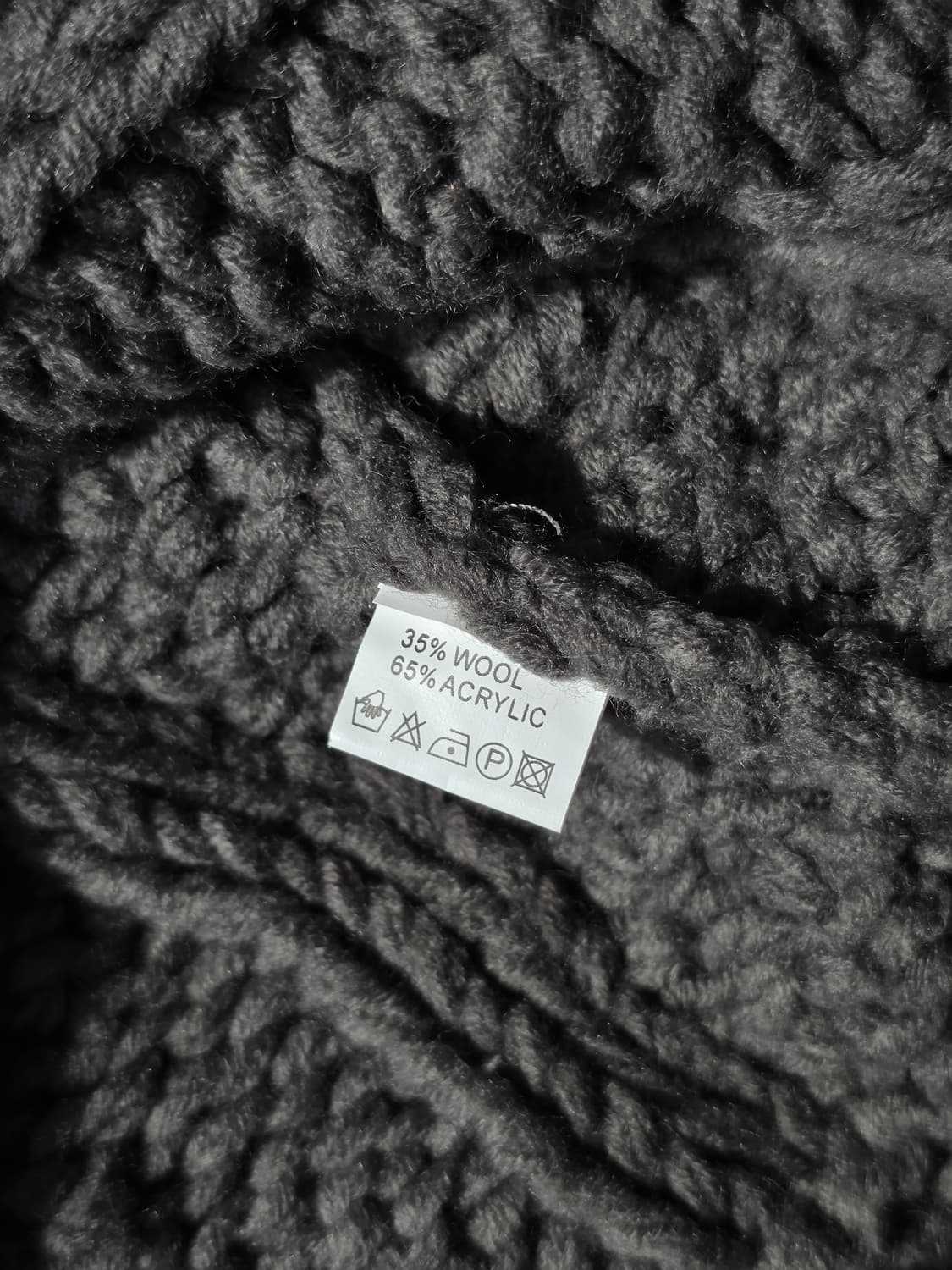 갸루 폼폼 퍼 후드 니트 빈티지 베스트 상품이미지8