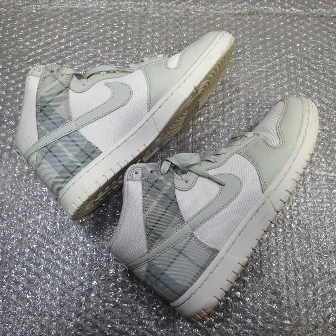 나이키 덩크 하이 레트로 SE 화이트 실버/DV0826-100(270) 상품이미지3