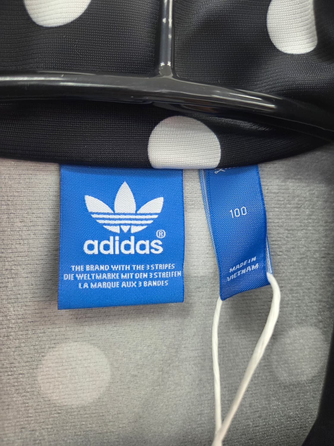 100 [새상품]아디다스 도트 땡땡이 져지 상품이미지2