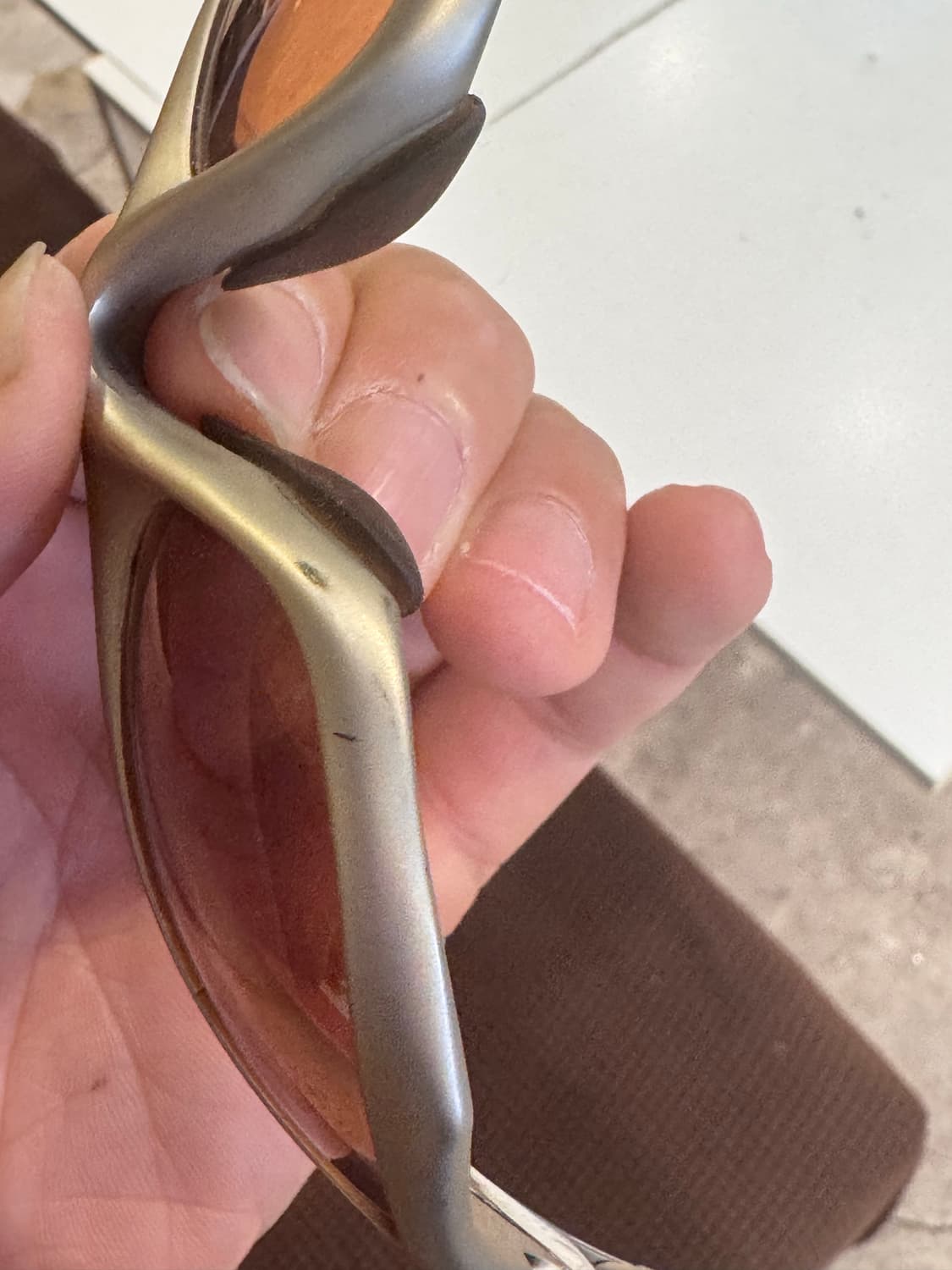 오클리 스카 선글라스 골드메탈 OS 상품이미지4