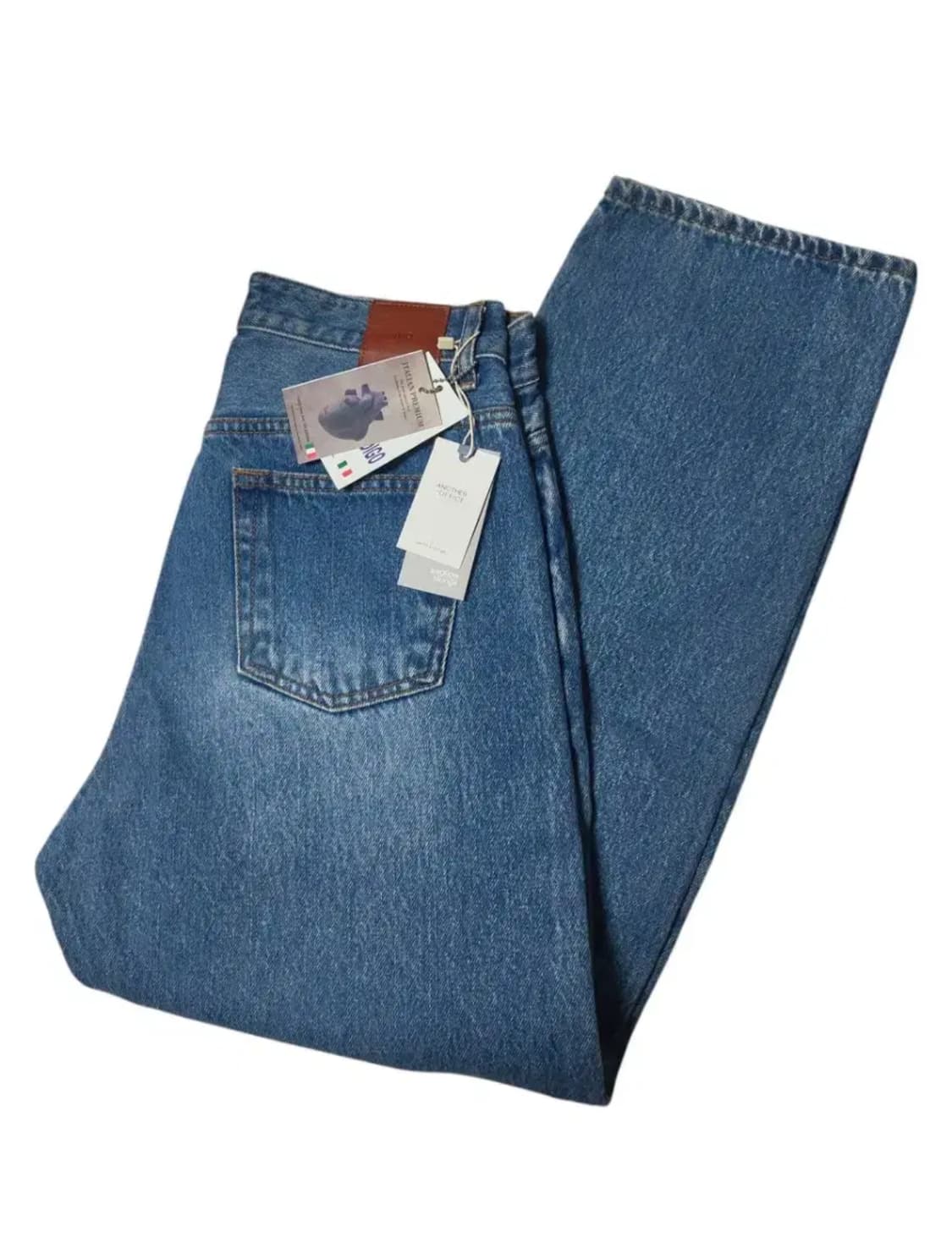 어나더오피스 스터디 데님 타입4 1사이즈 (미드블루) 상품이미지7