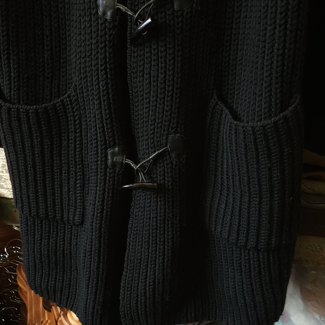 90s 폴로 스포츠 헤비울 더플코트 니트코트 빅사이즈 105 상품이미지9