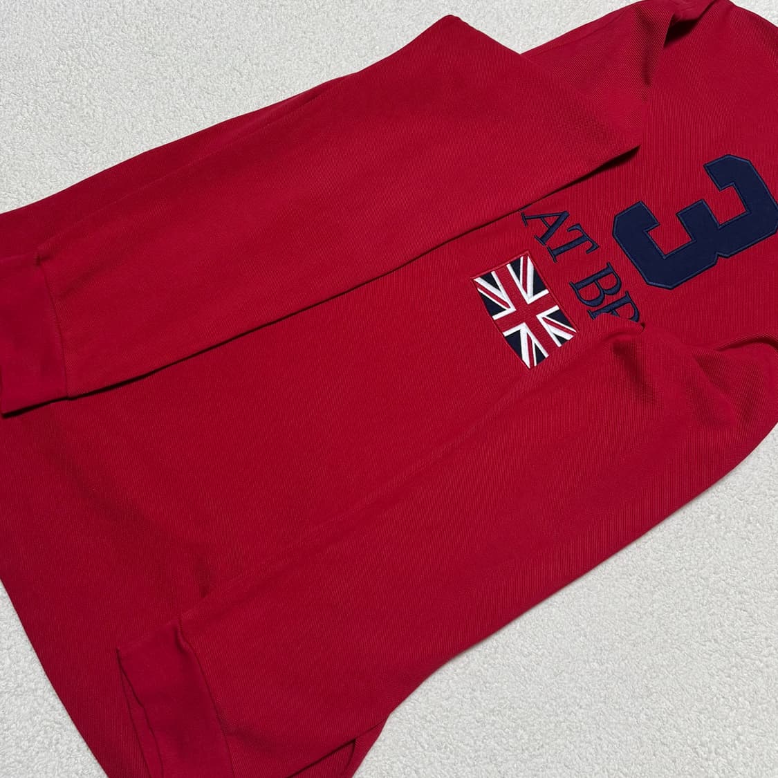 폴로 빅포니 영국 레드 네이비 긴팔 상품이미지6