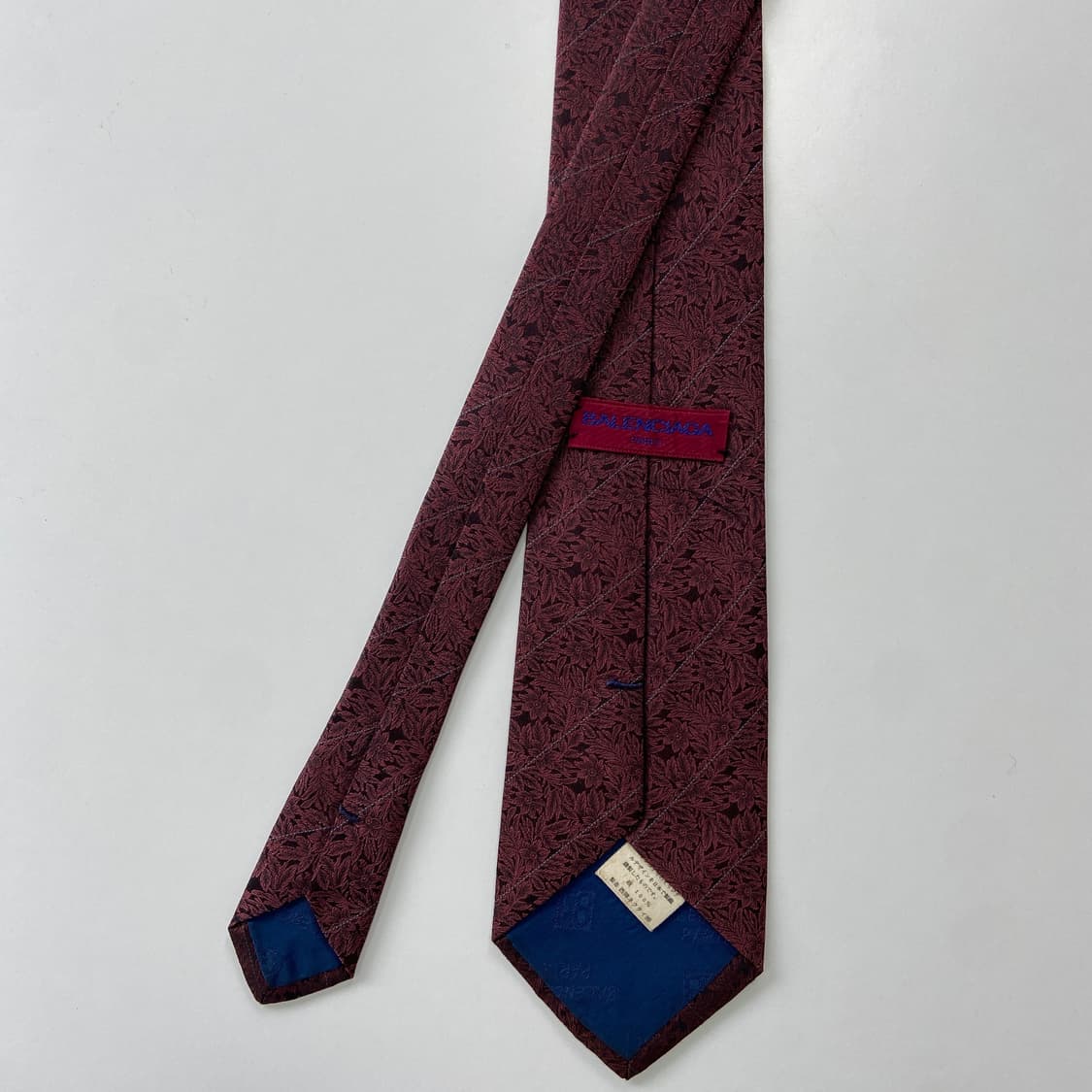 BALENCIAGA 발렌시아가 정품 명품 넥타이 8.3cm 상품이미지2