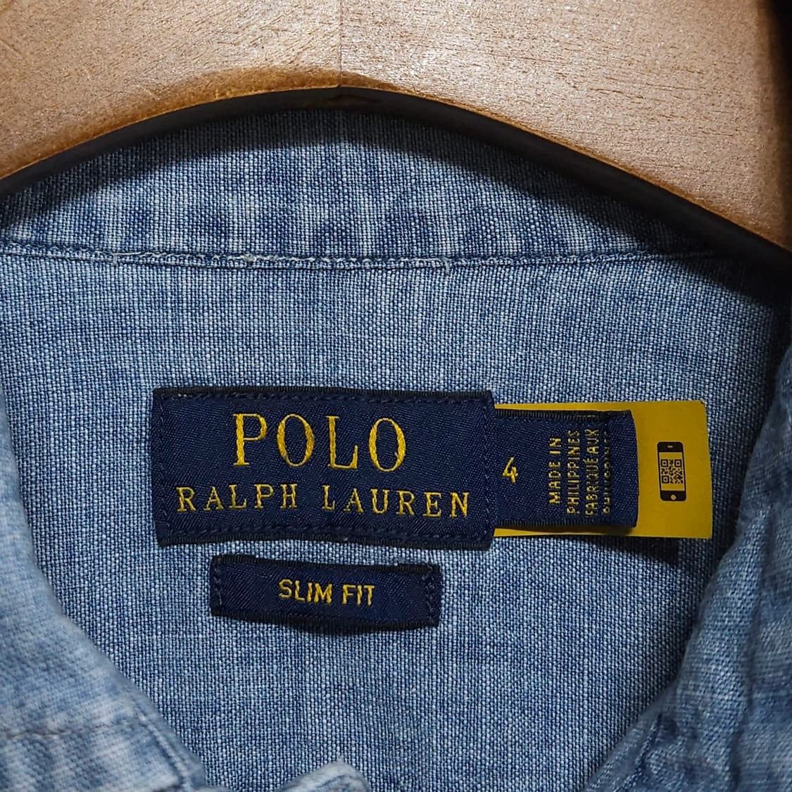 여성44)POLO 폴로 랄프로렌 데님 셔츠 긴팔 상품이미지4