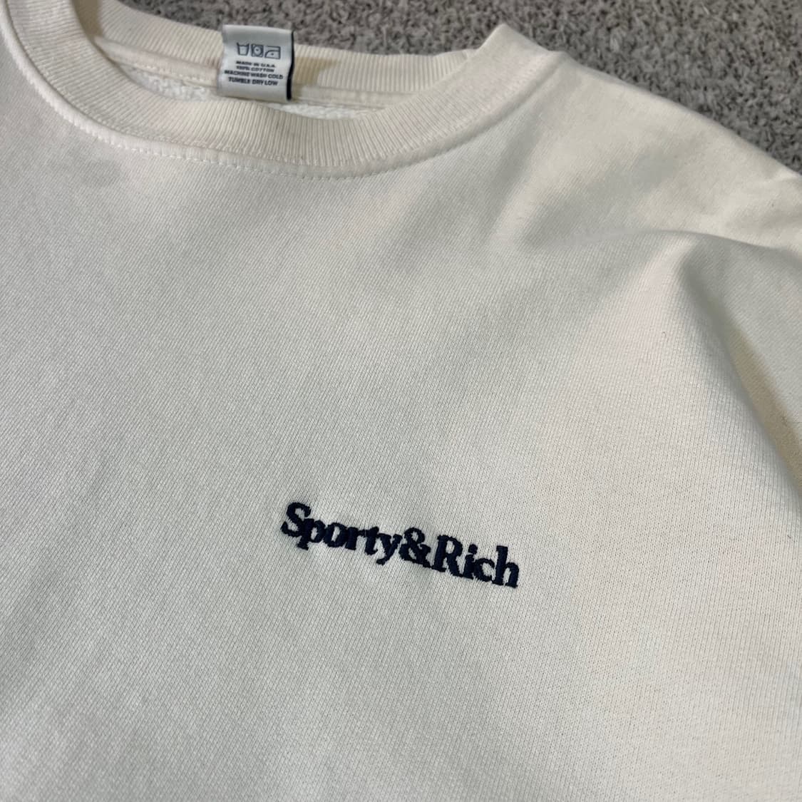 스포티 & 리치 맨투맨 상품이미지2