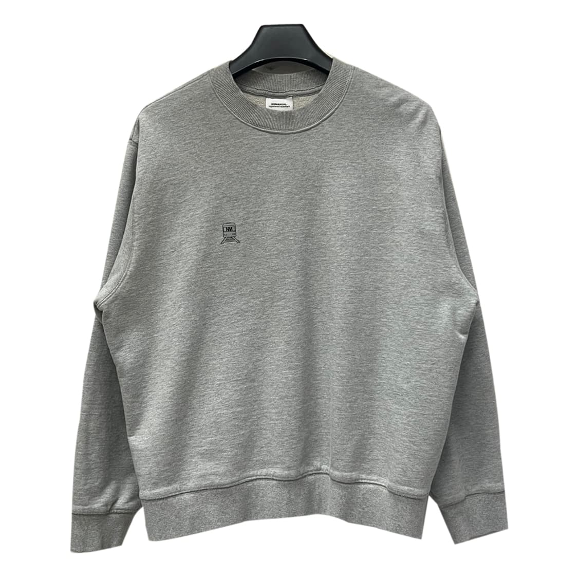 노매뉴얼 서브웨이 리플렉티브 그레이 맨투맨 L 상품이미지2