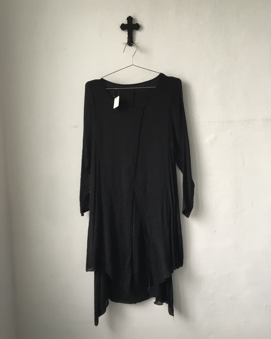 Layered point unbalanced loose fit onepi 상품이미지2
