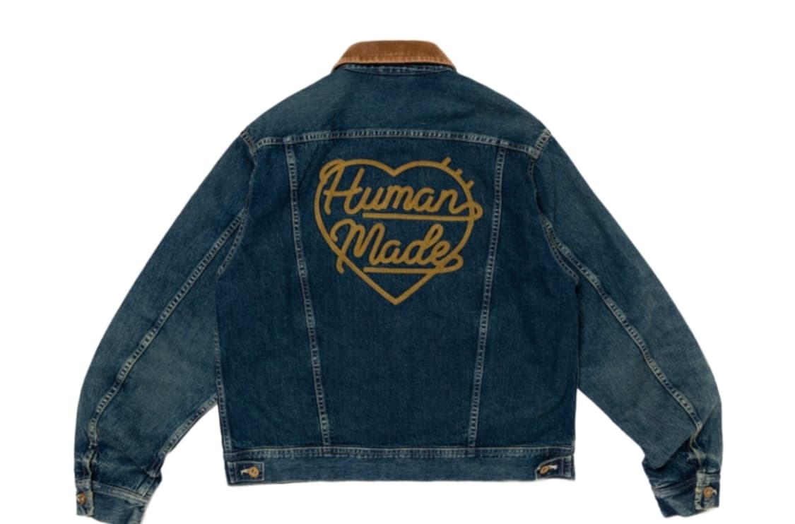 휴먼메이드 블랭킷 데님 워크 자켓 인디고 L사이즈 팔아요! 상품이미지2