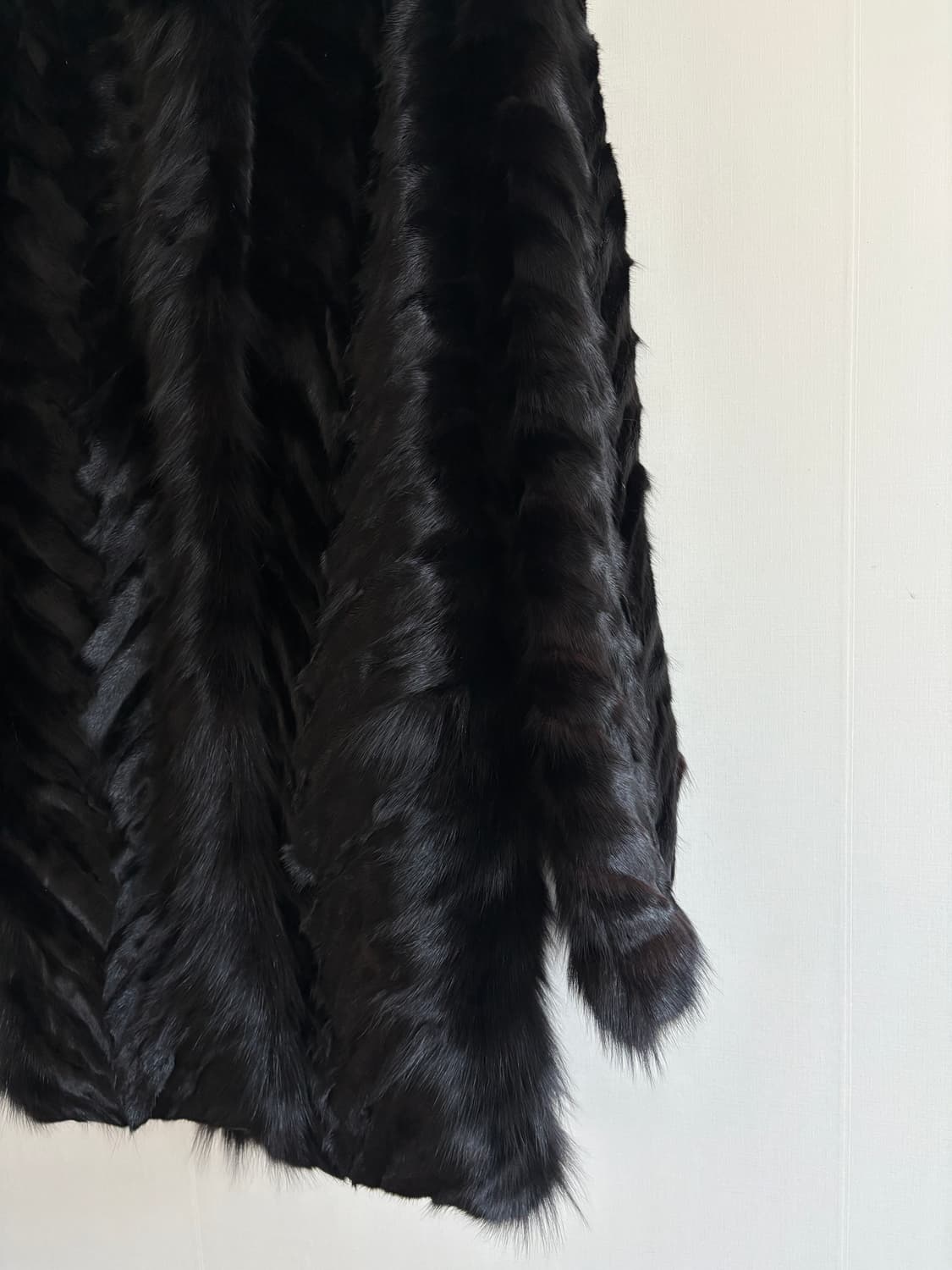 리얼 밍크 여우 믹스 코트 상품이미지5