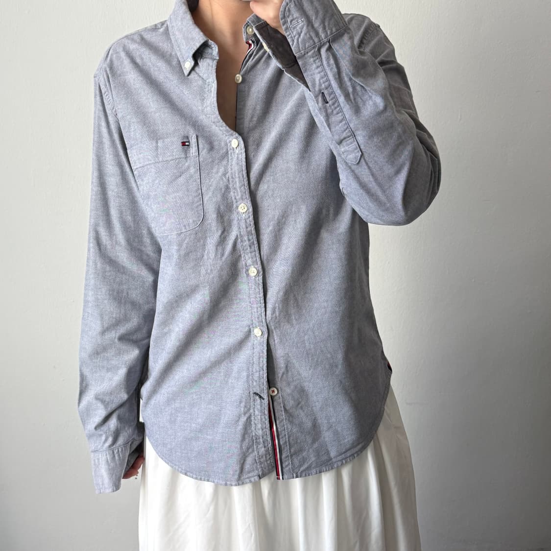 [L] 타미힐피거 슬림핏 셔츠 상품이미지2