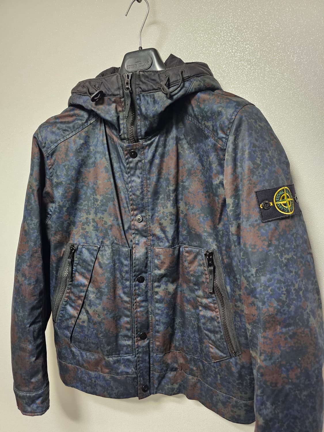 스톤아일랜드 RASO GOMMATO CAMO PRINT-OVD 자켓 상품이미지10