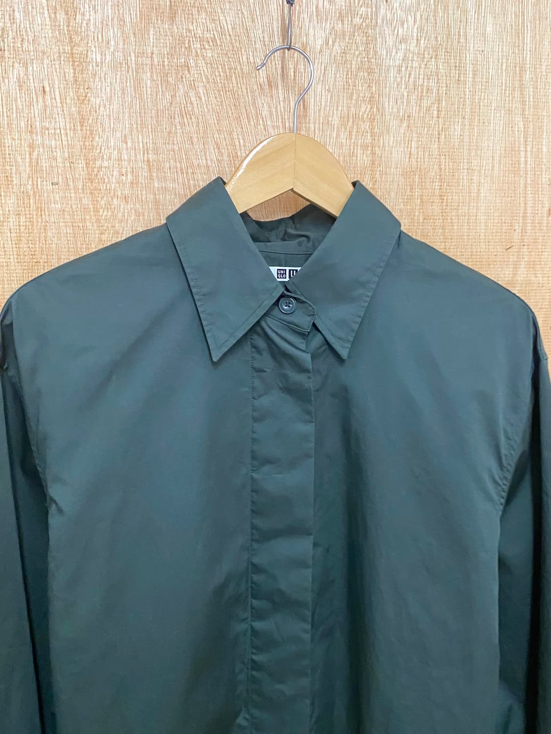 UNIQLO U minimal shirt jacket 상품이미지5