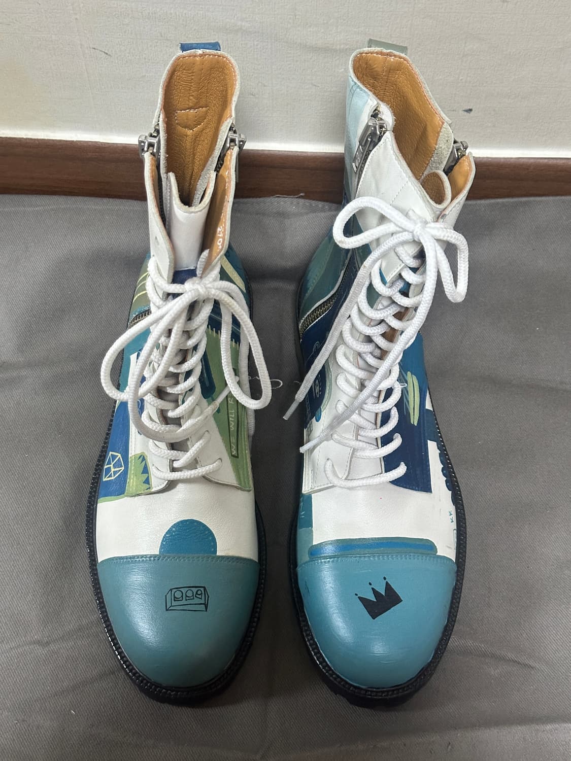 손신발 디자이너 콜라보 부츠 새상품 270 상품이미지3