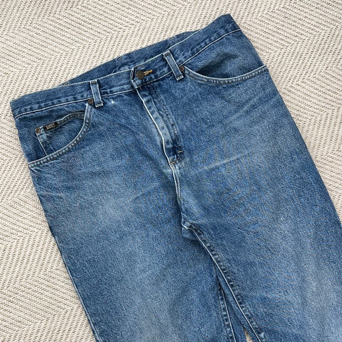 리 레귤러핏 데님팬츠 r2857 상품이미지3