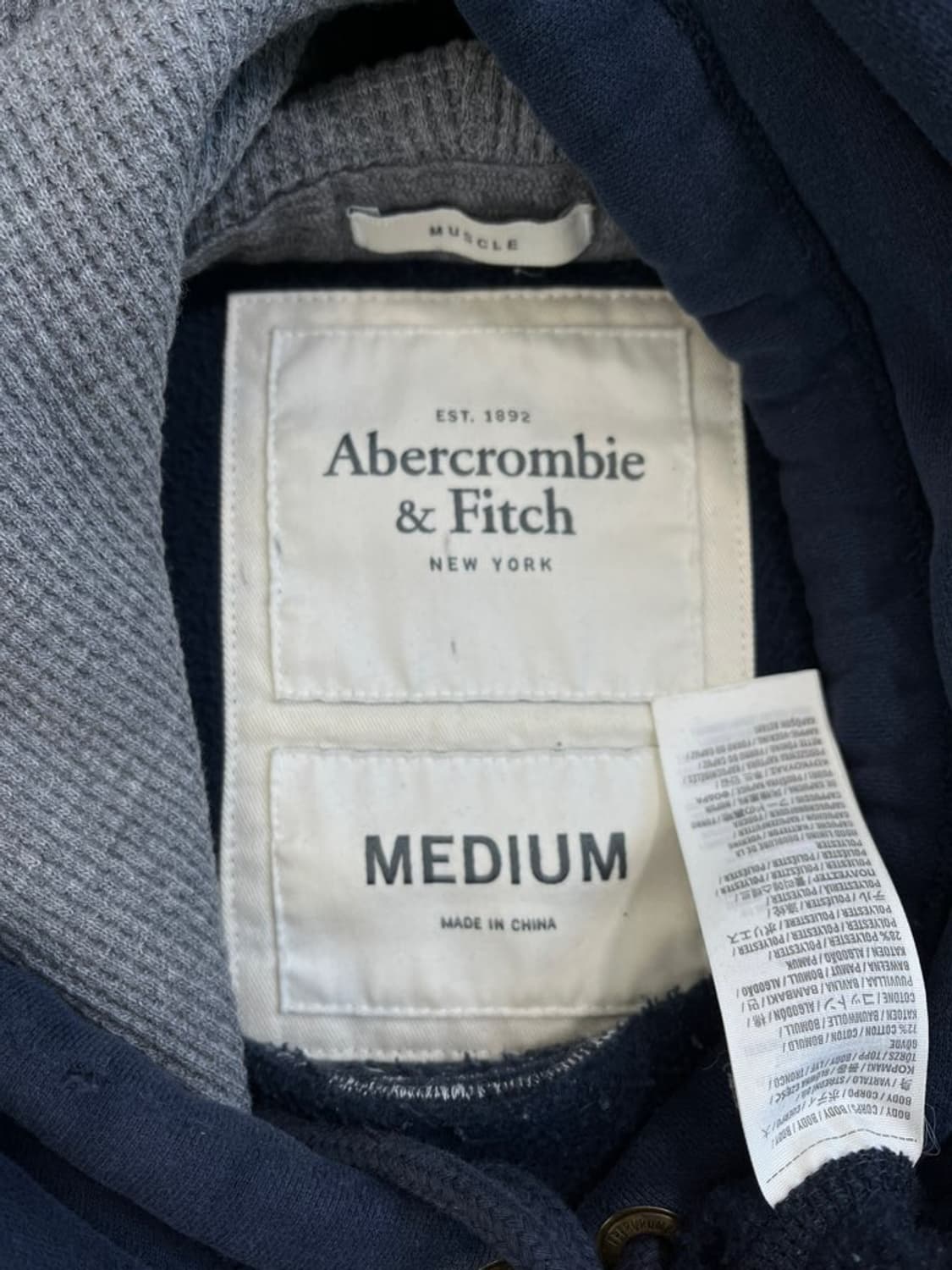 아베크롬비 후드 티셔츠/#3171 상품이미지6