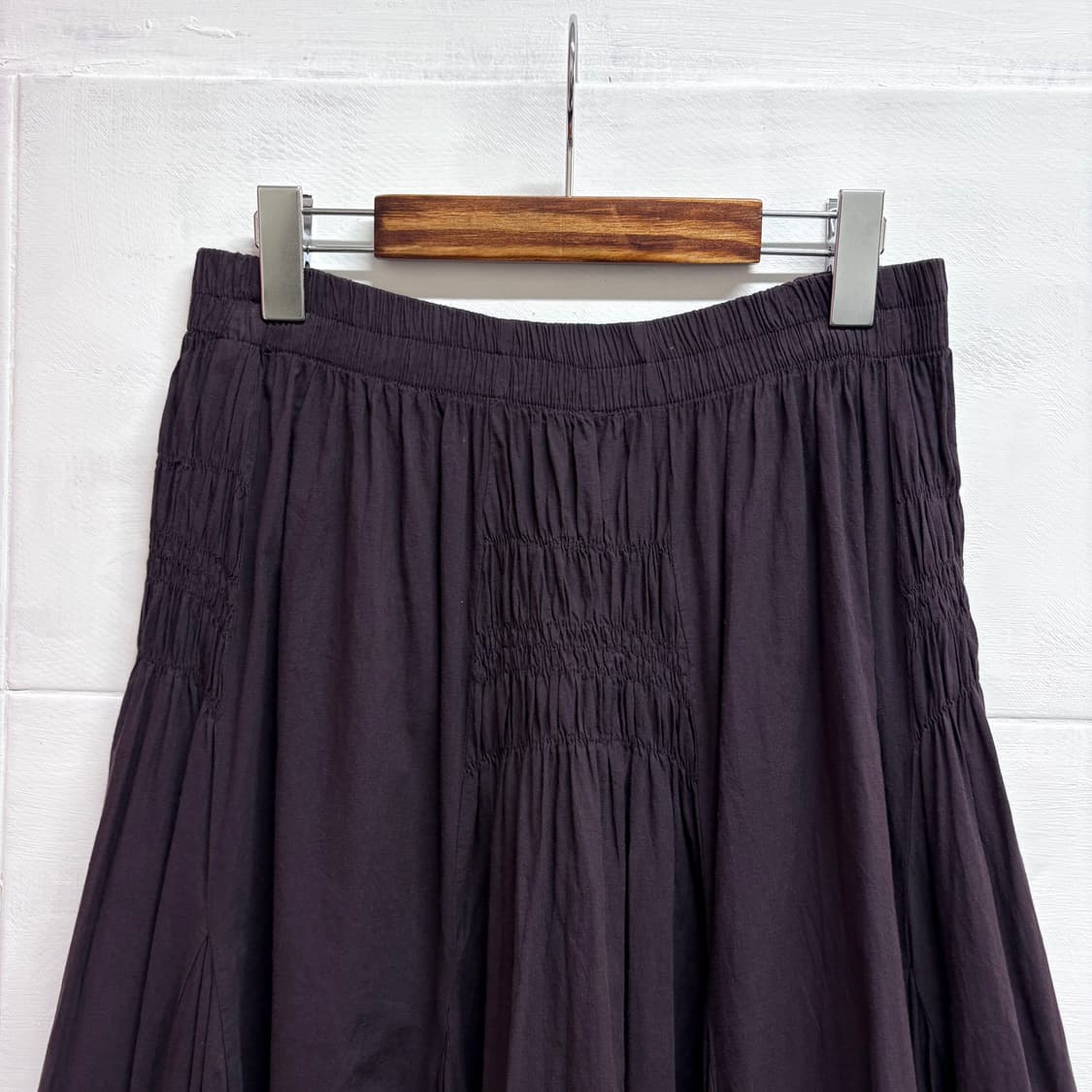 딥퍼플 셔링 긱시크 롱 스커트  JPN 상품이미지2