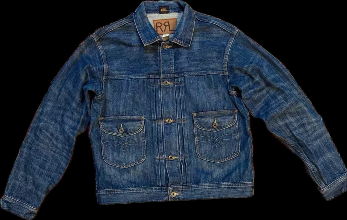 rrl 카우보이 데님자켓 L 상품이미지1