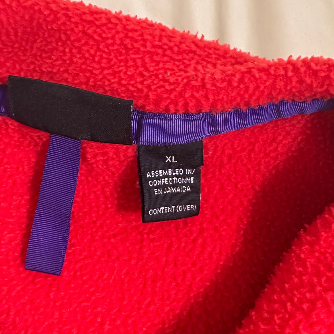 90s 파타고니아 신칠라 눈 없는 산 오렌지 블랙 XL 상품이미지6