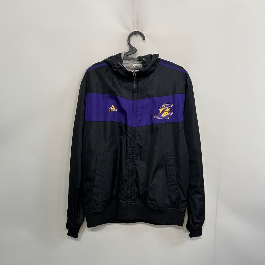 아디다스 NBA 레이커스 후드 자켓 100 남성 리버시블 상품이미지1