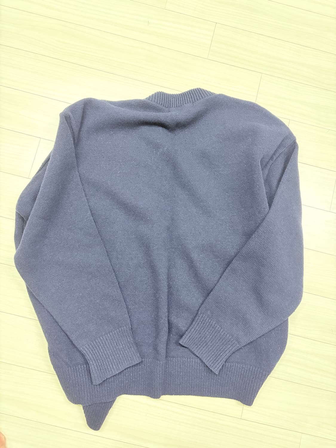 모디파이드 M2064 울 라운드넥 가디건 네이비 xl 상품이미지7