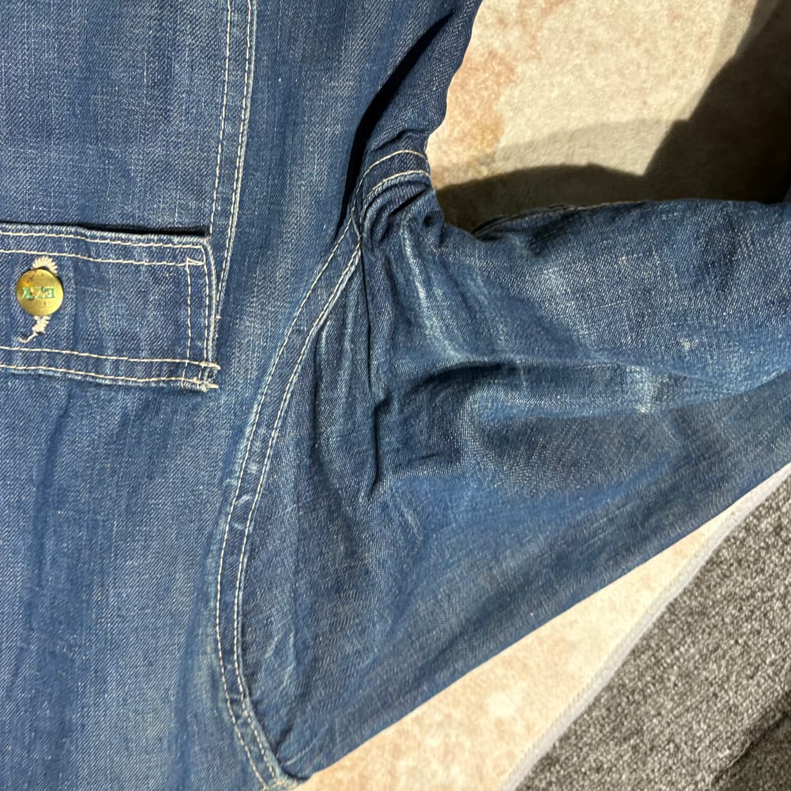 ELY USA 빈티지 포켓 헤비 워크자켓 상품이미지8