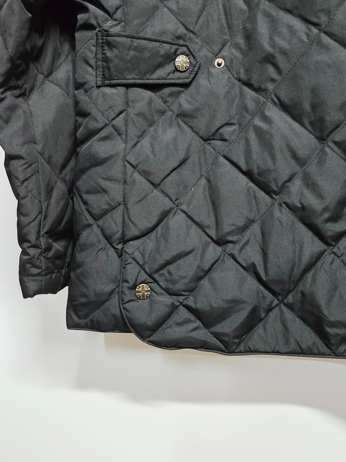 merc 블랙 다이아 퀼팅 자켓 상품이미지7