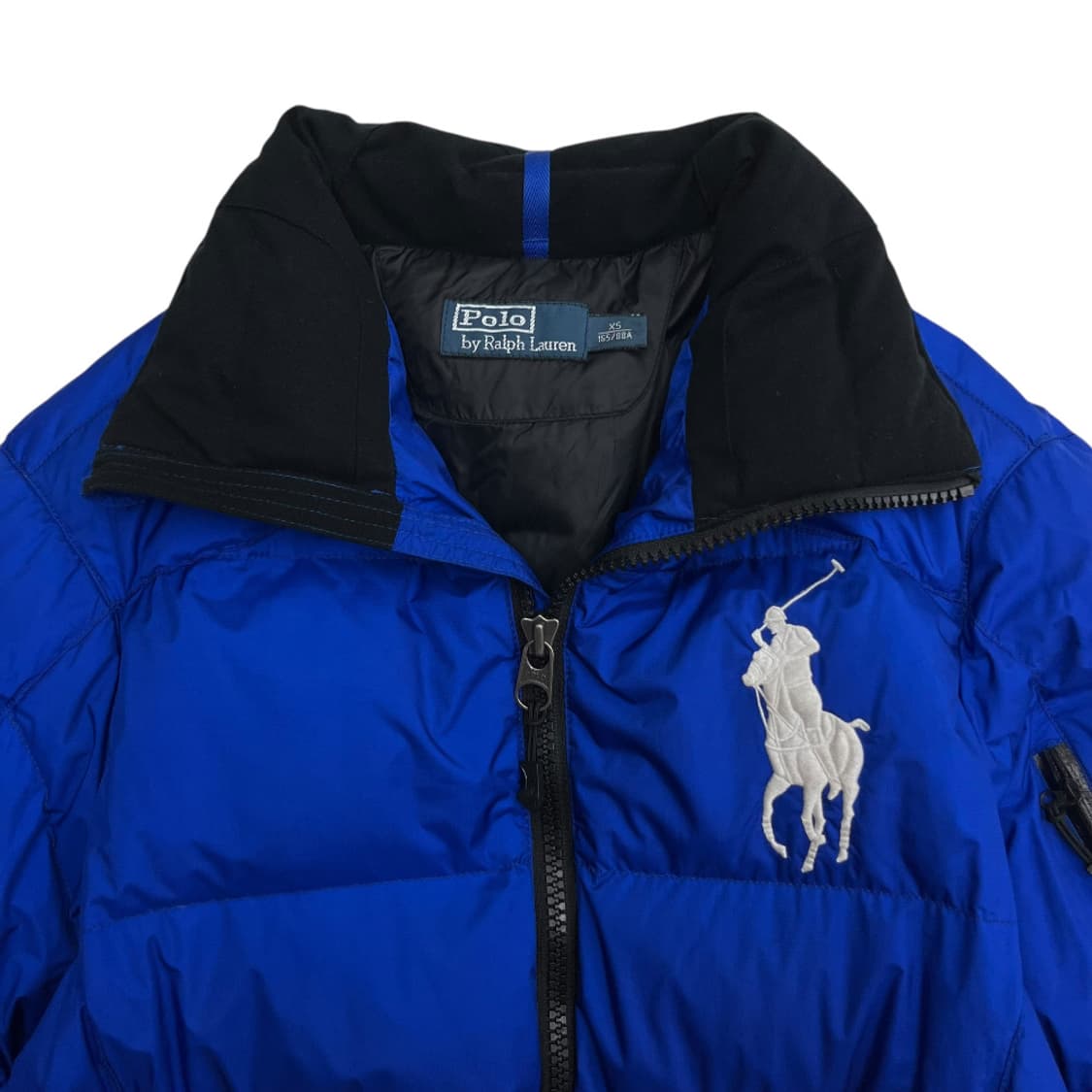 폴로 랄프로렌 빅포니 블루 패딩 XS 상품이미지4