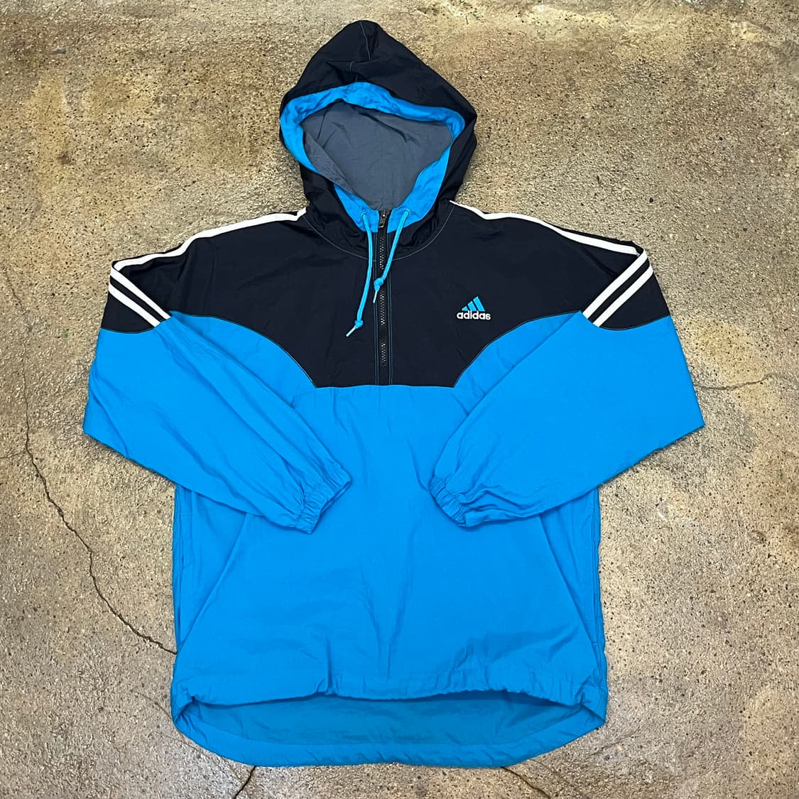미국 빈티지 아디다스 바람막이 후드 상품이미지2