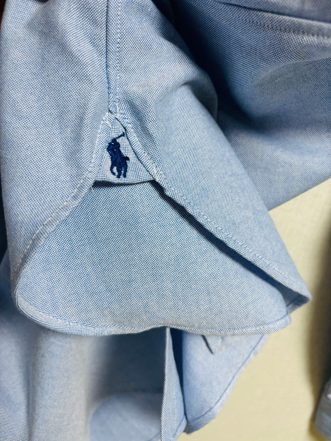 폴로 POLO RALPH LAUREN 배색 카라 옥스포드 셔츠 (새상품) 상품이미지5